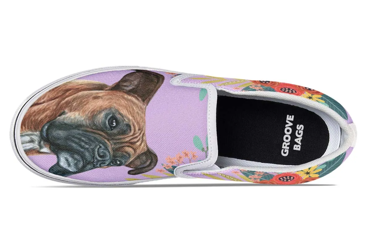 Joyful Boxer Slip-On Shoes