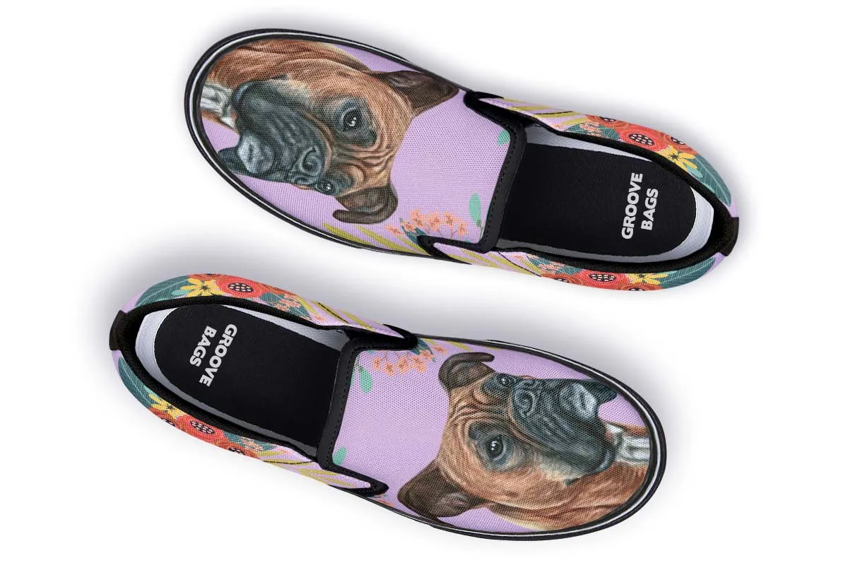 Joyful Boxer Slip-On Shoes