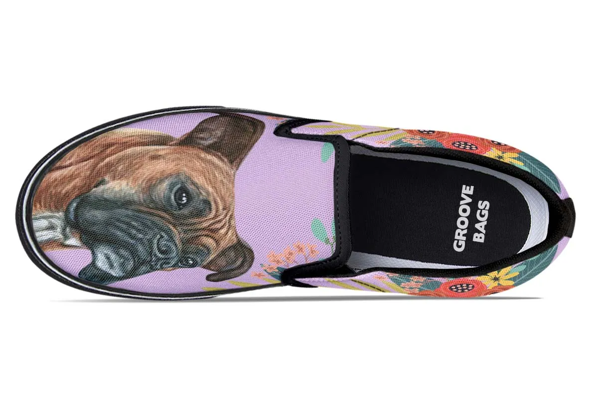 Joyful Boxer Slip-On Shoes