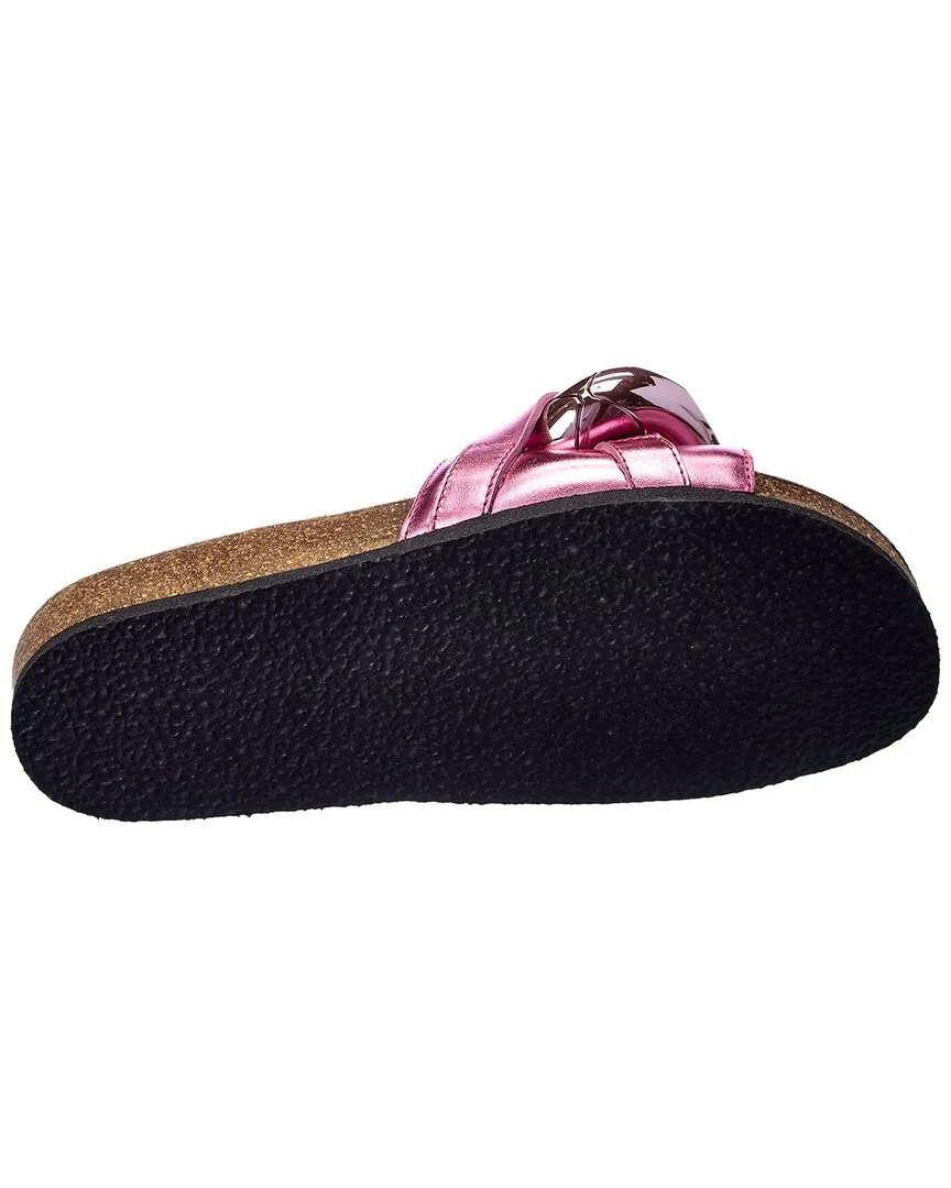 JW Anderson Chain Leather Slide