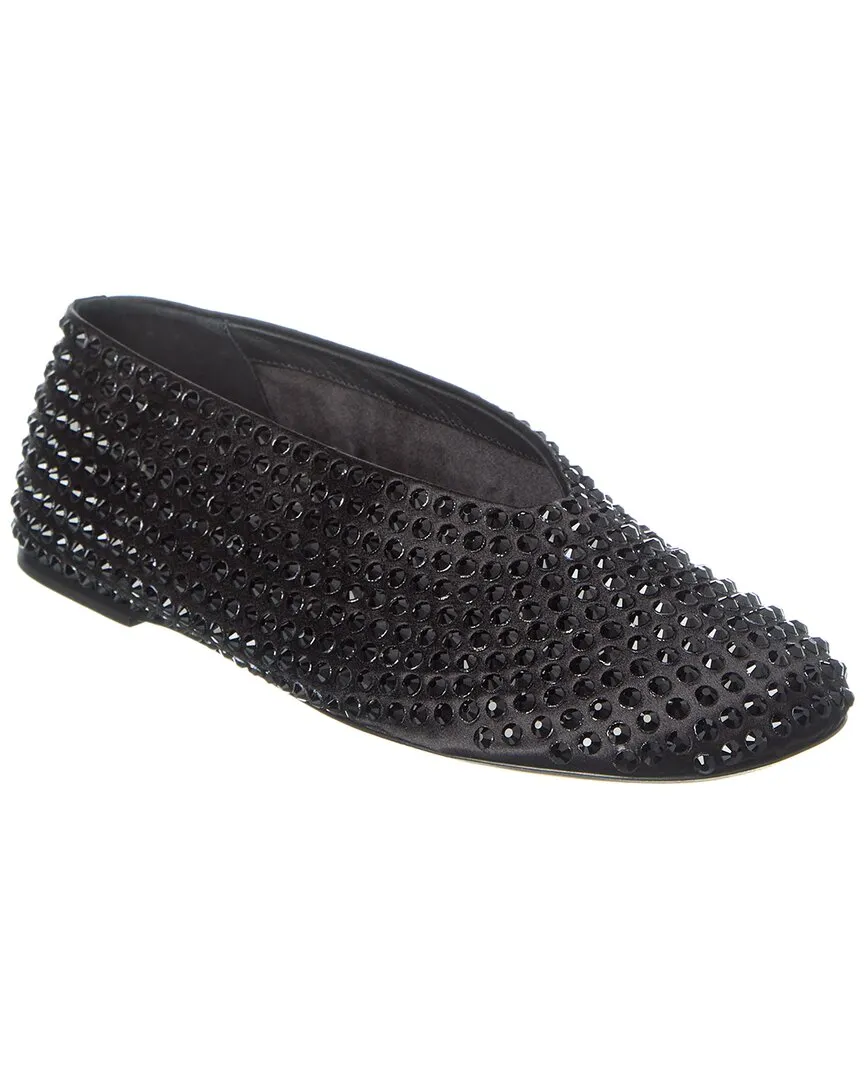 KHAITE Marcy Leather Flat