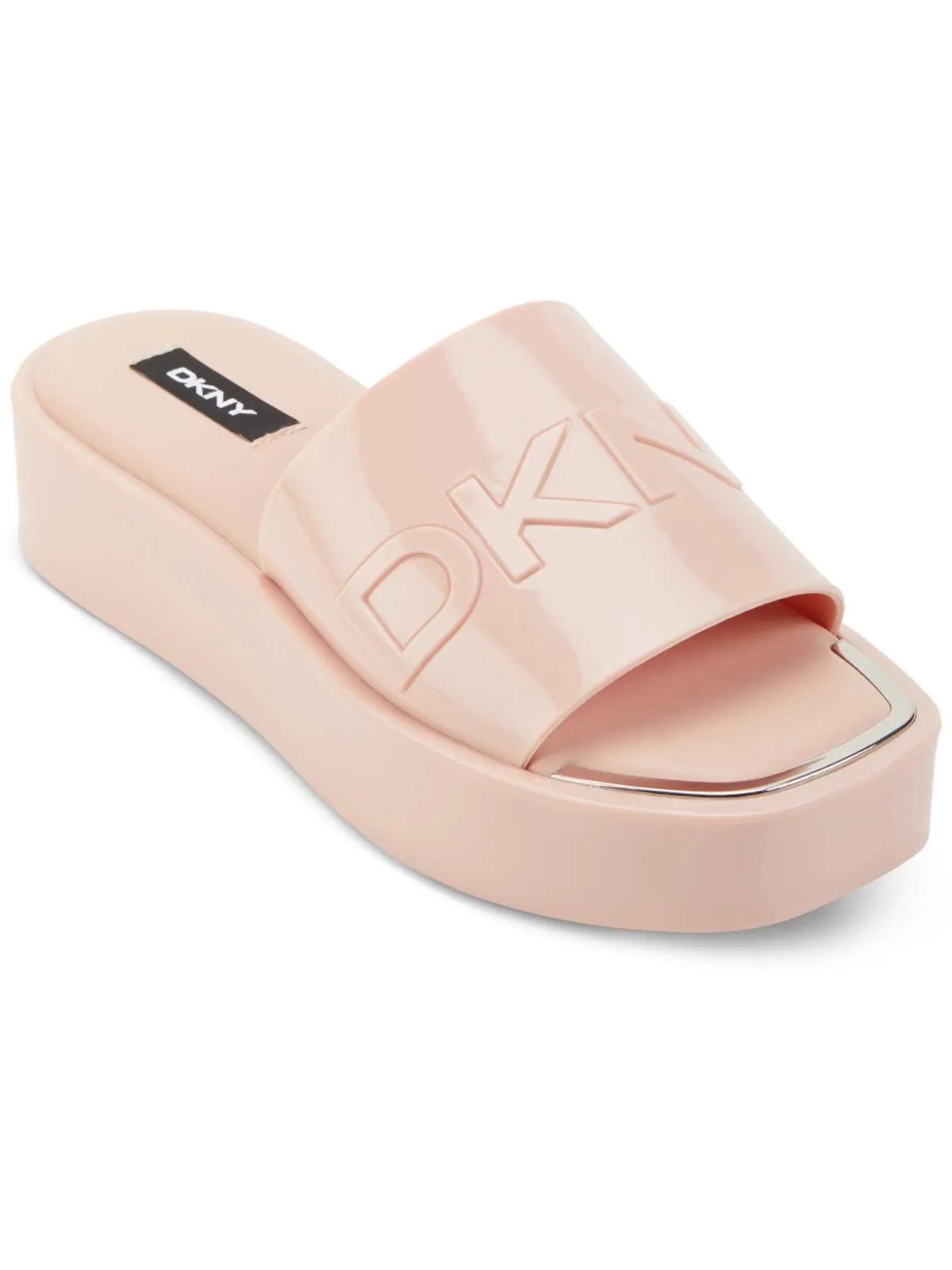 Laren Womens Slip On Casual Slide Sandals