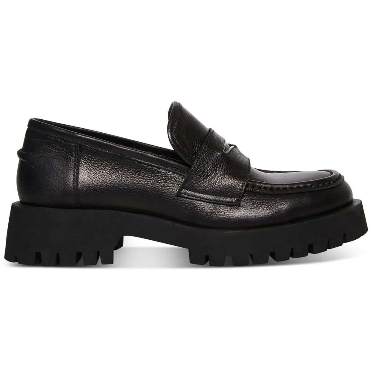 Lawrence Womens Slip On Leather Loafers