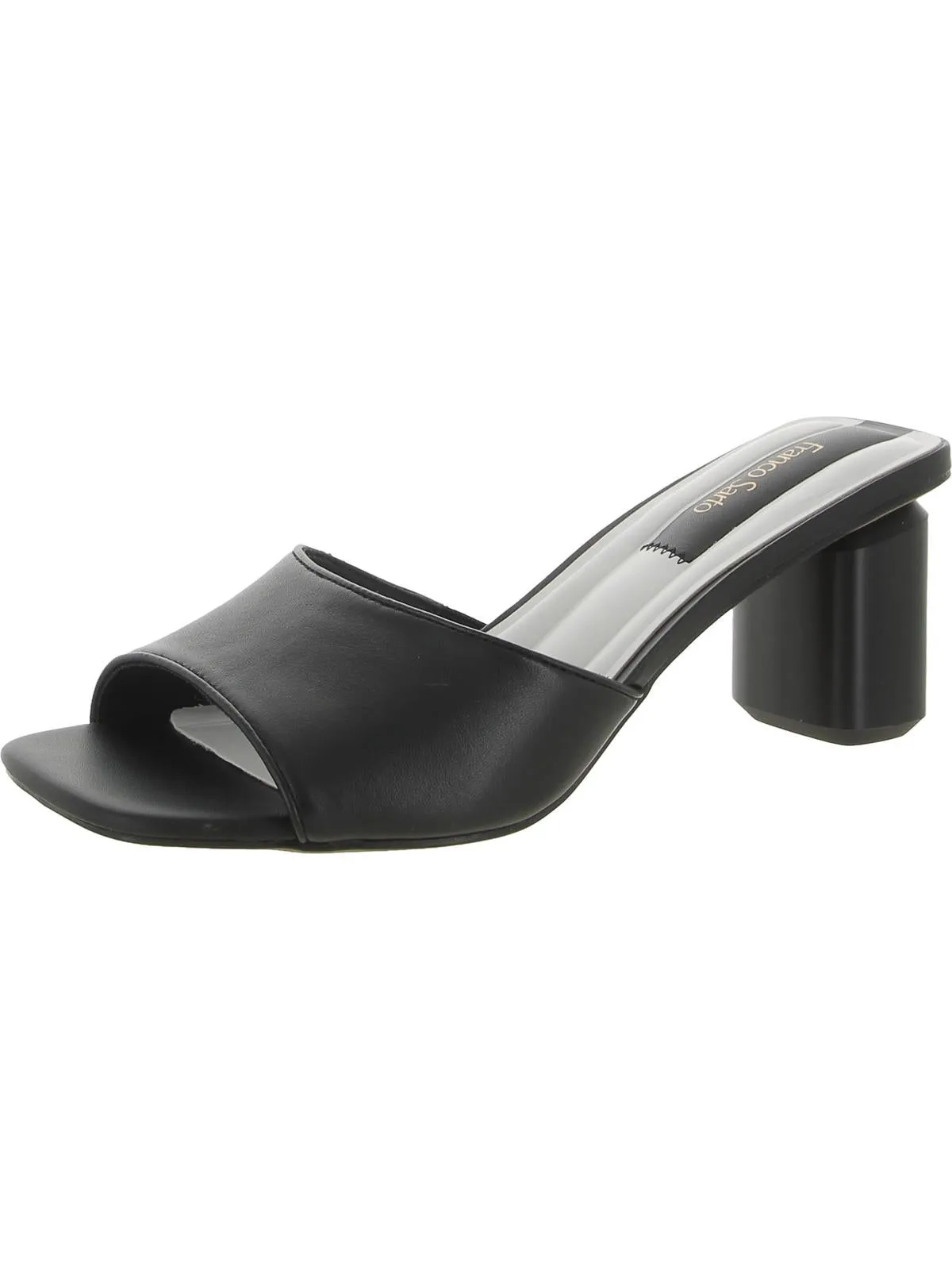 Linley Womens Leather Slip On Heels