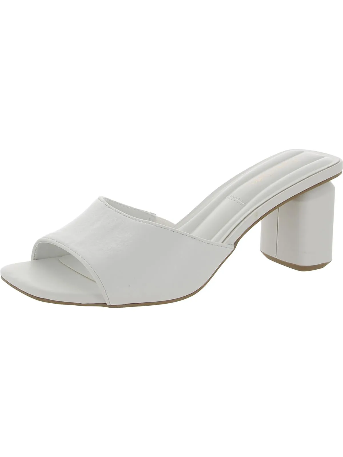 Linley Womens Leather Slip On Heels