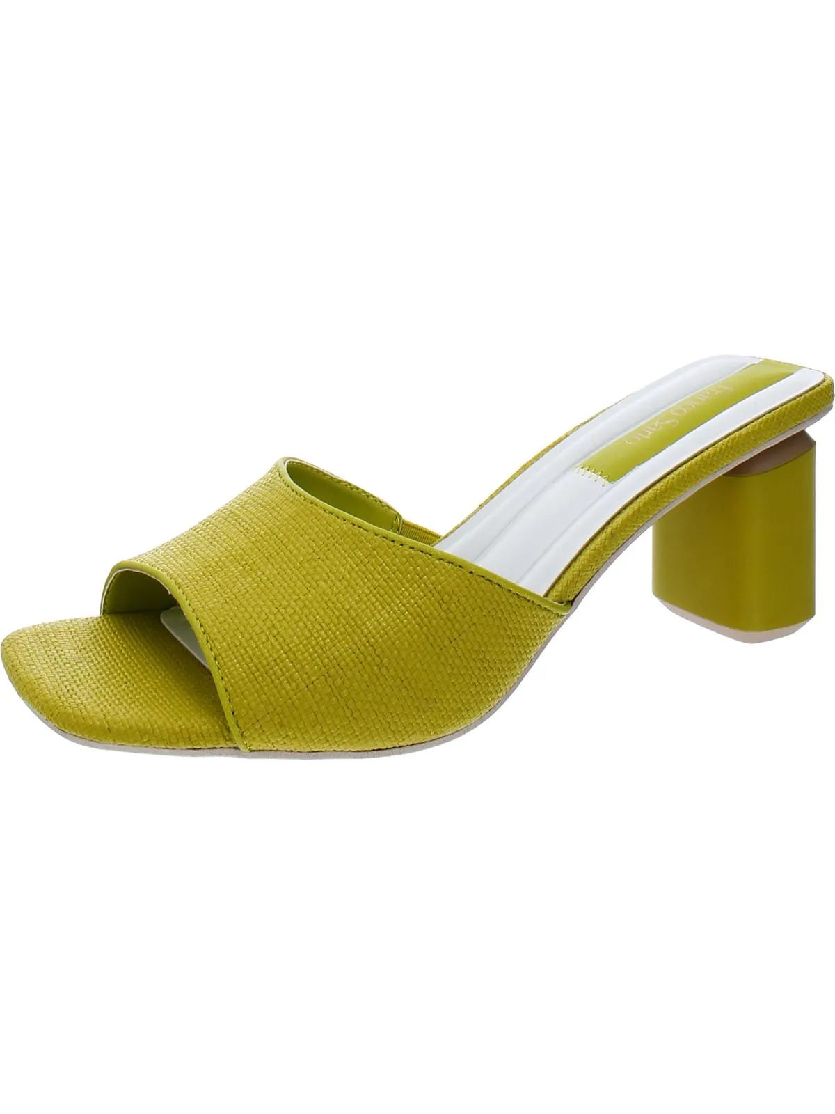 Linley Womens Leather Slip On Heels