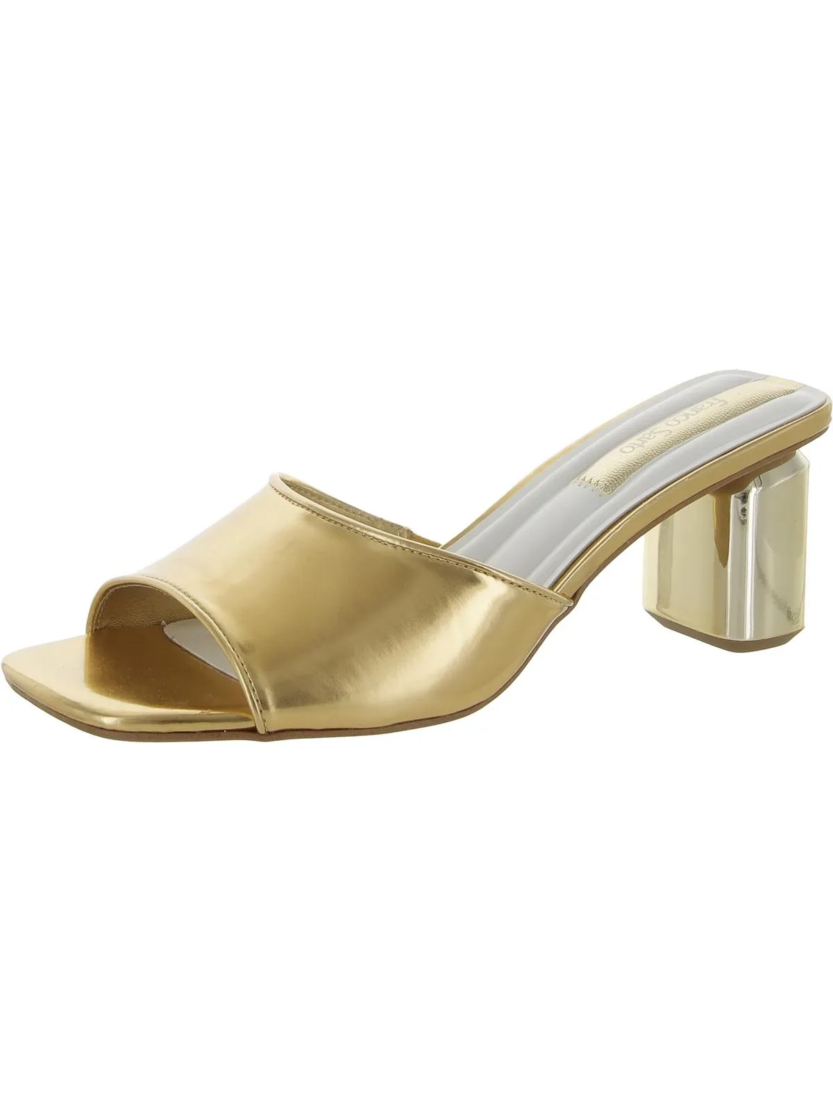 Linley Womens Leather Slip On Heels