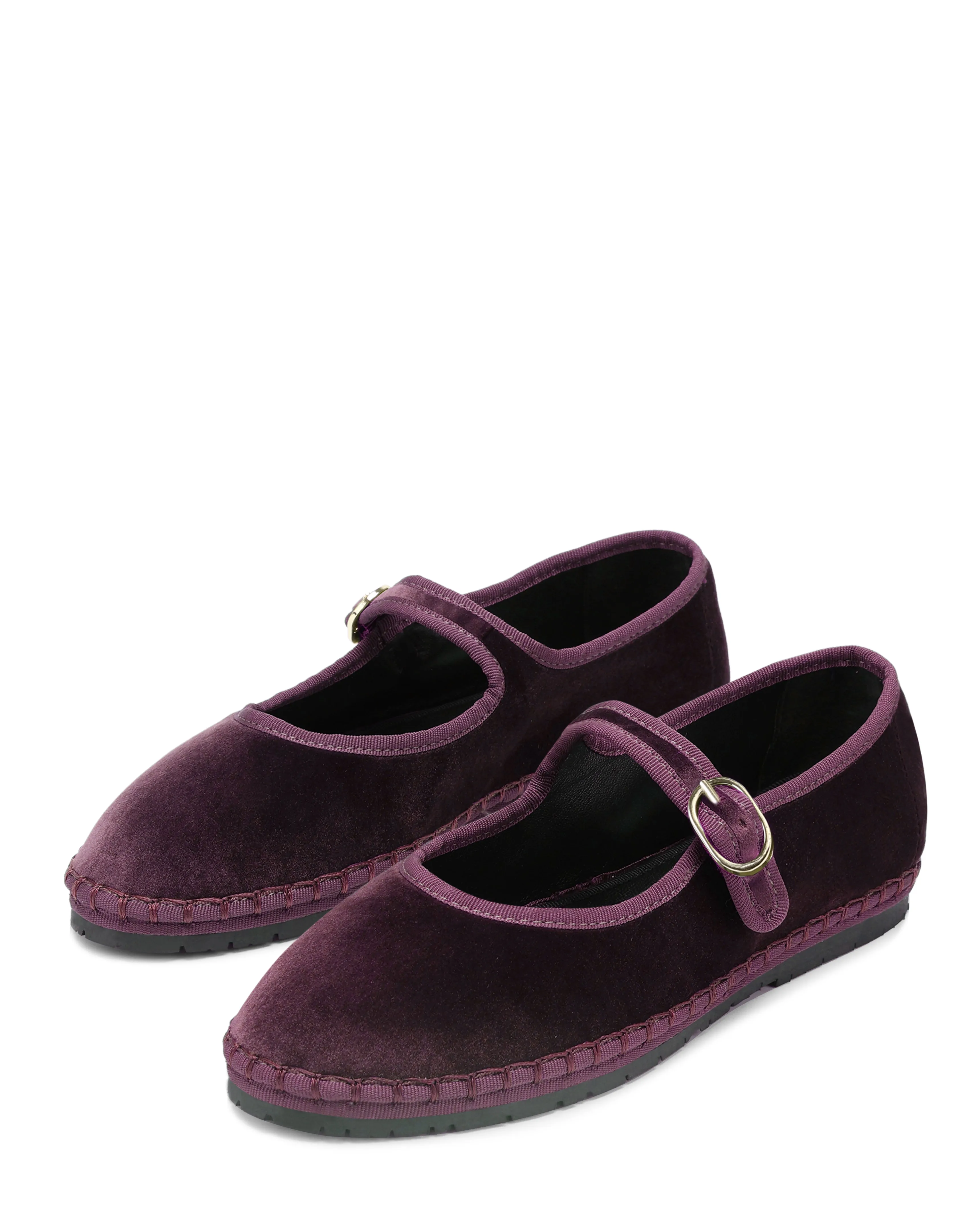 Mel Burgundy Velvet