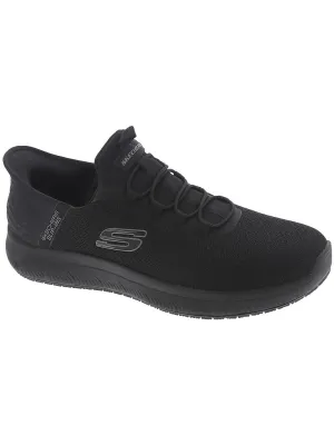 Mens Slip Resistant Slip On Work & Safety Shoes
