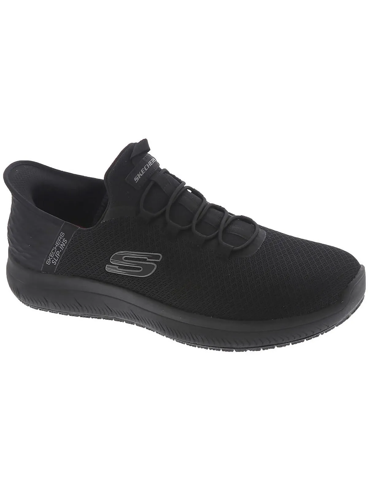 Mens Slip Resistant Slip On Work & Safety Shoes