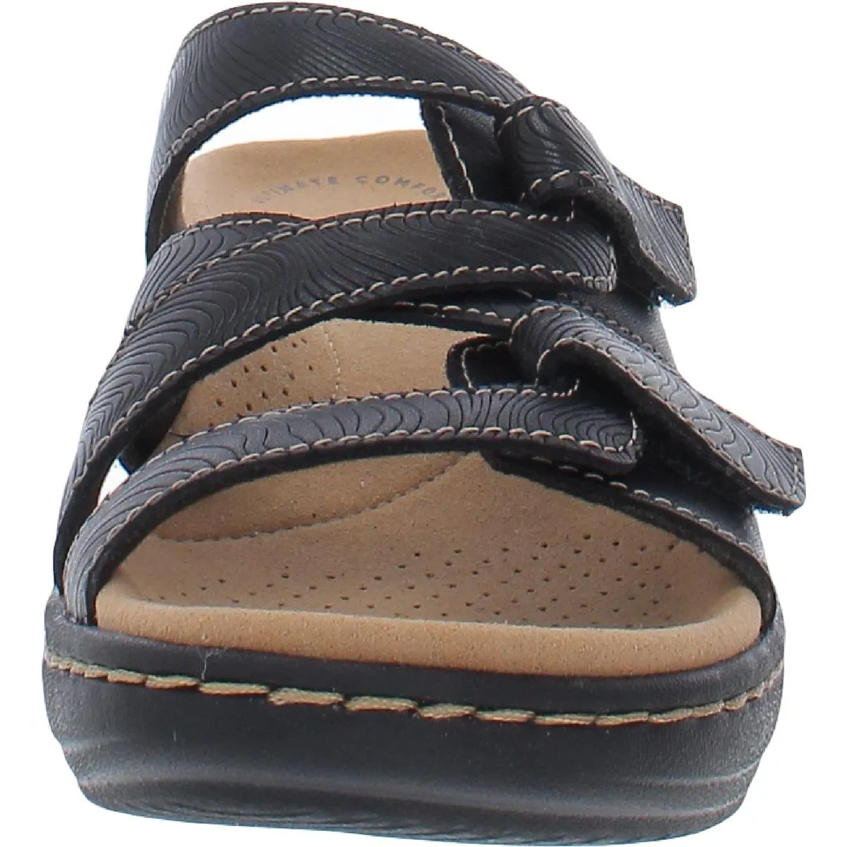 Merliah Karli Womens Leather Slip On Strappy Sandals
