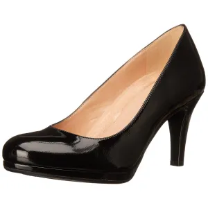 Michelle Womens Round Toe Slip On Pumps