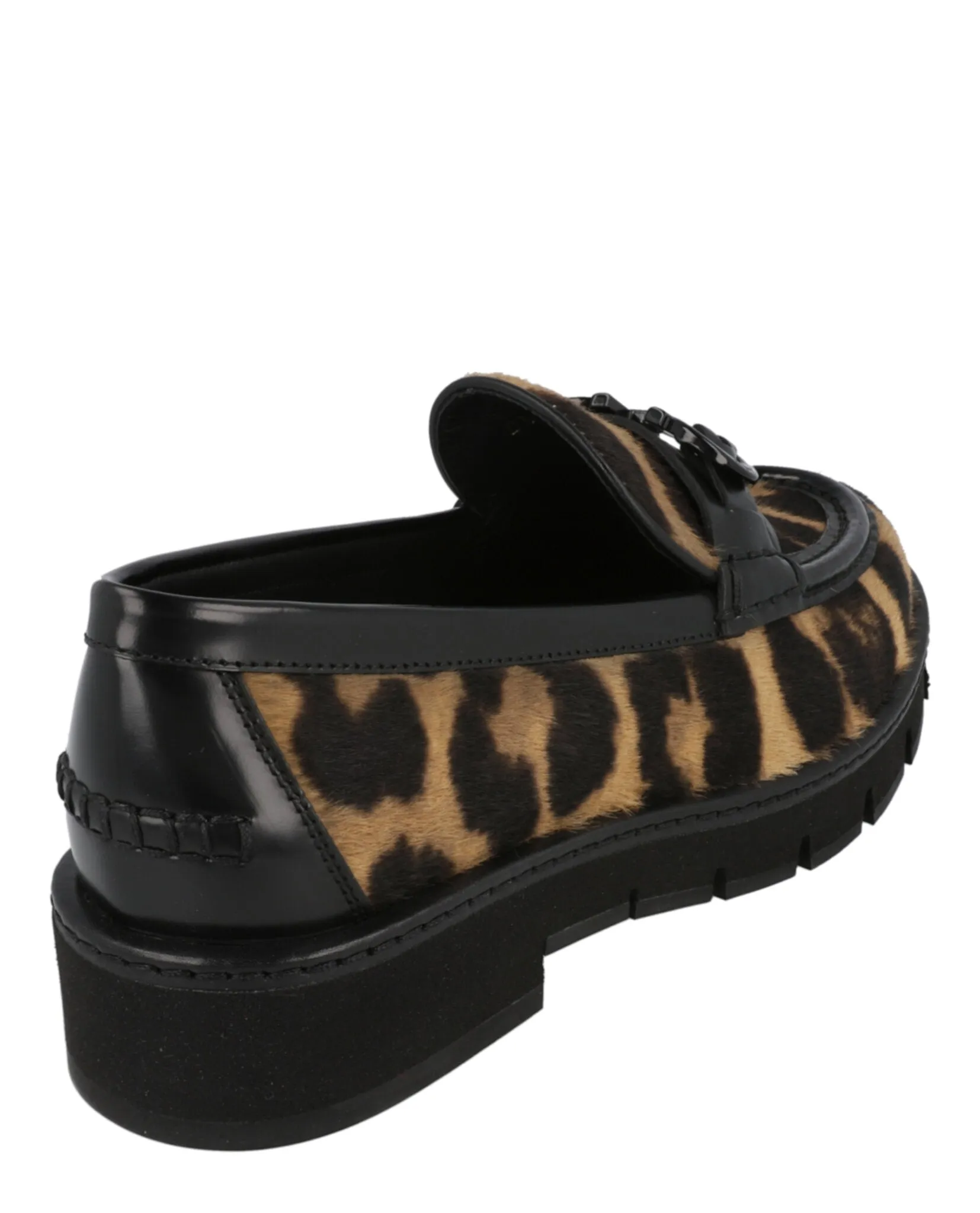 Ofelia Leopard Print Loafers