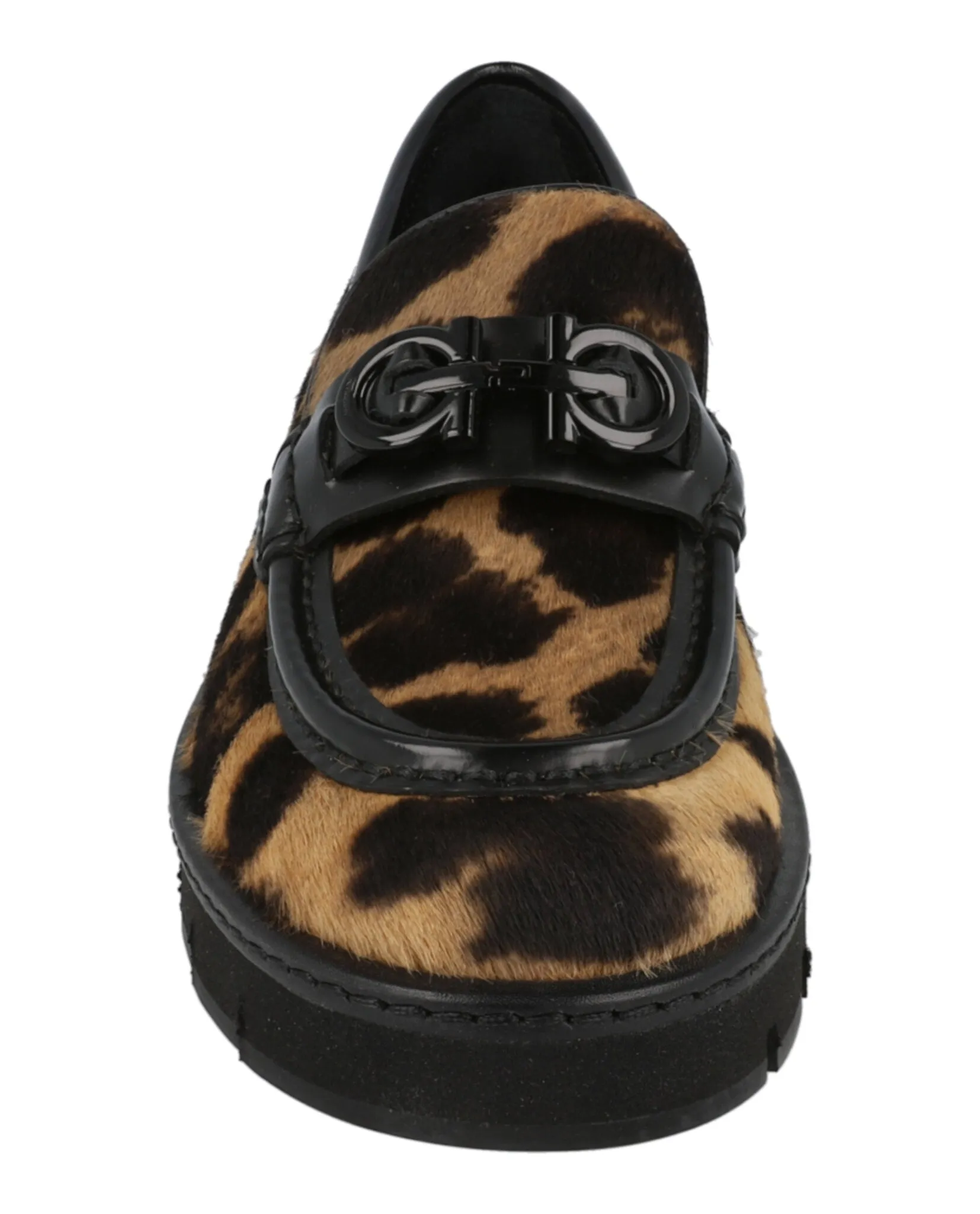 Ofelia Leopard Print Loafers