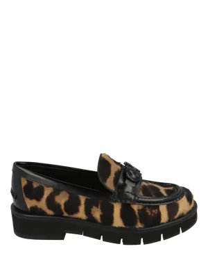 Ofelia Leopard Print Loafers