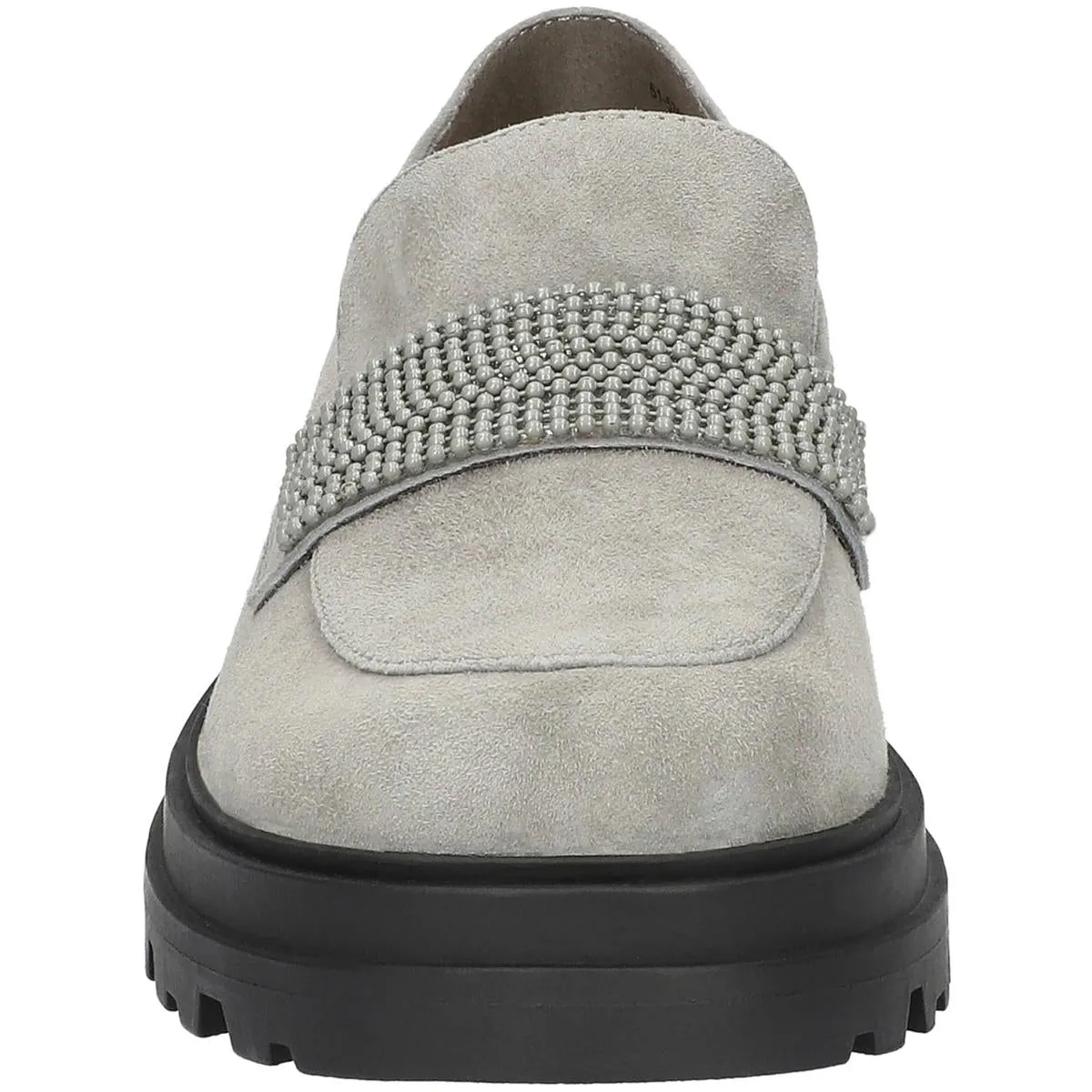 Paz Womens Suede Slip-On Loafers