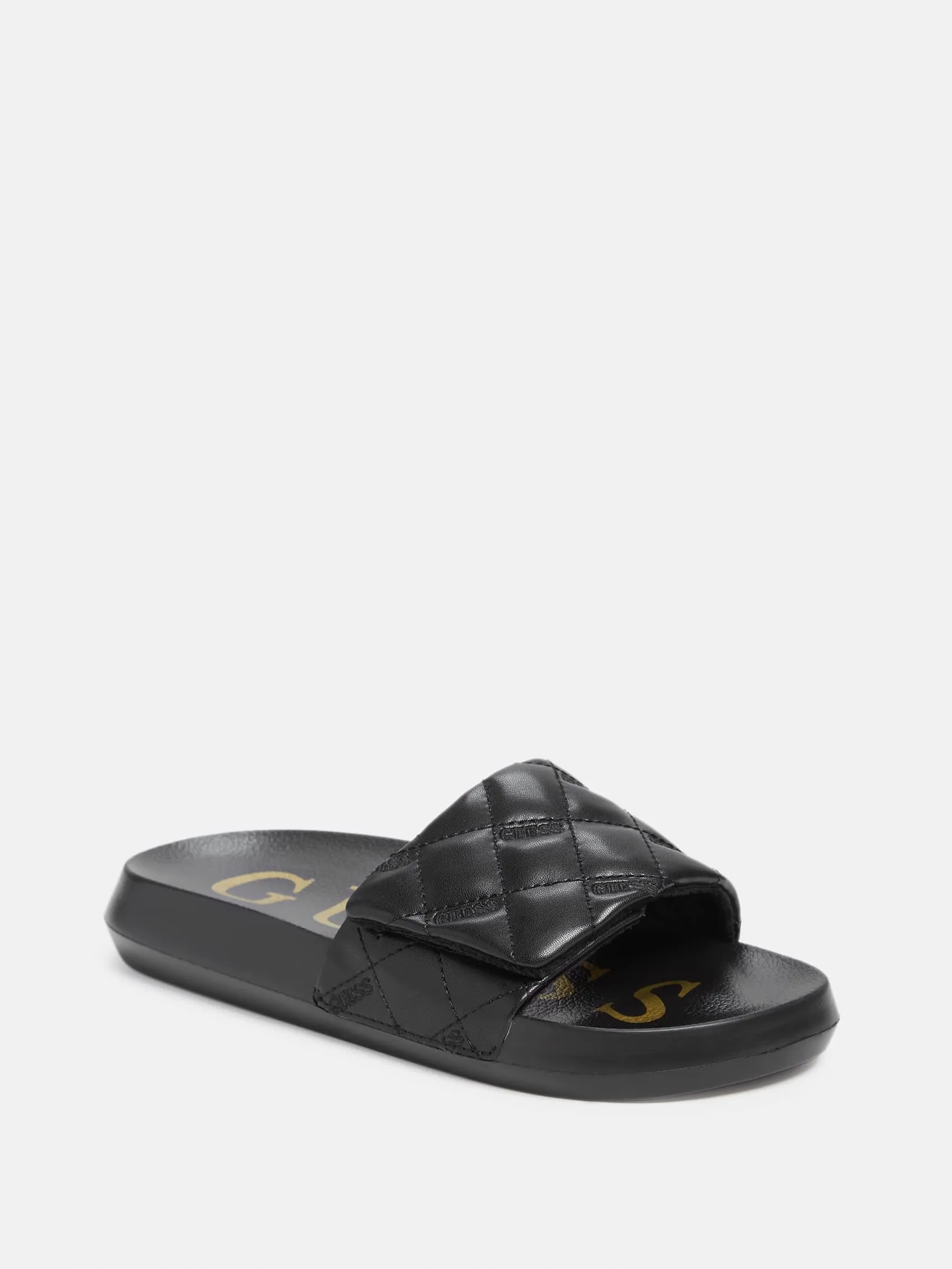 Pearlin Quilted Pool Slides