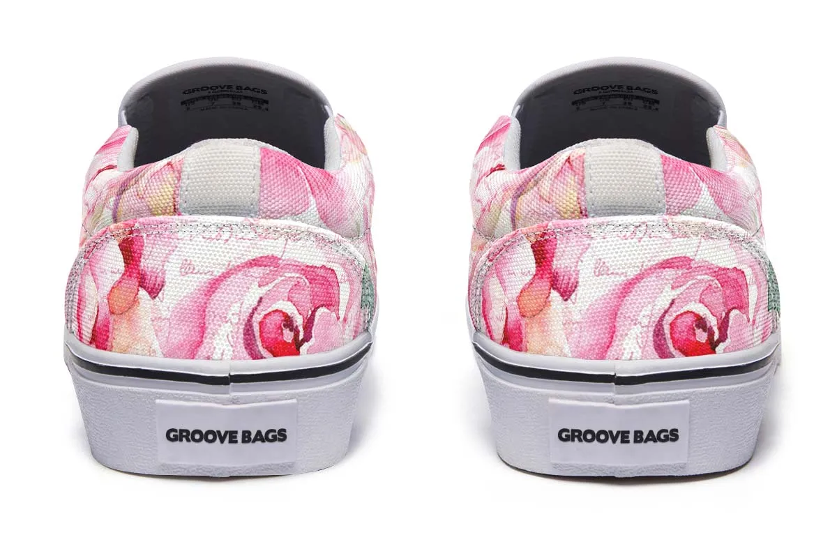 Pencil Banner Slip-On Shoes