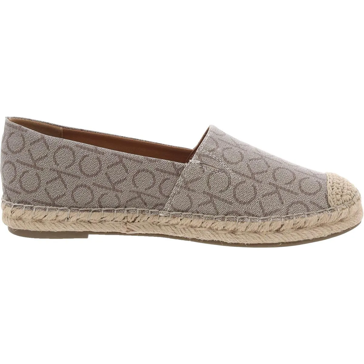 Popular2 Womens Logo Slip On Espadrilles