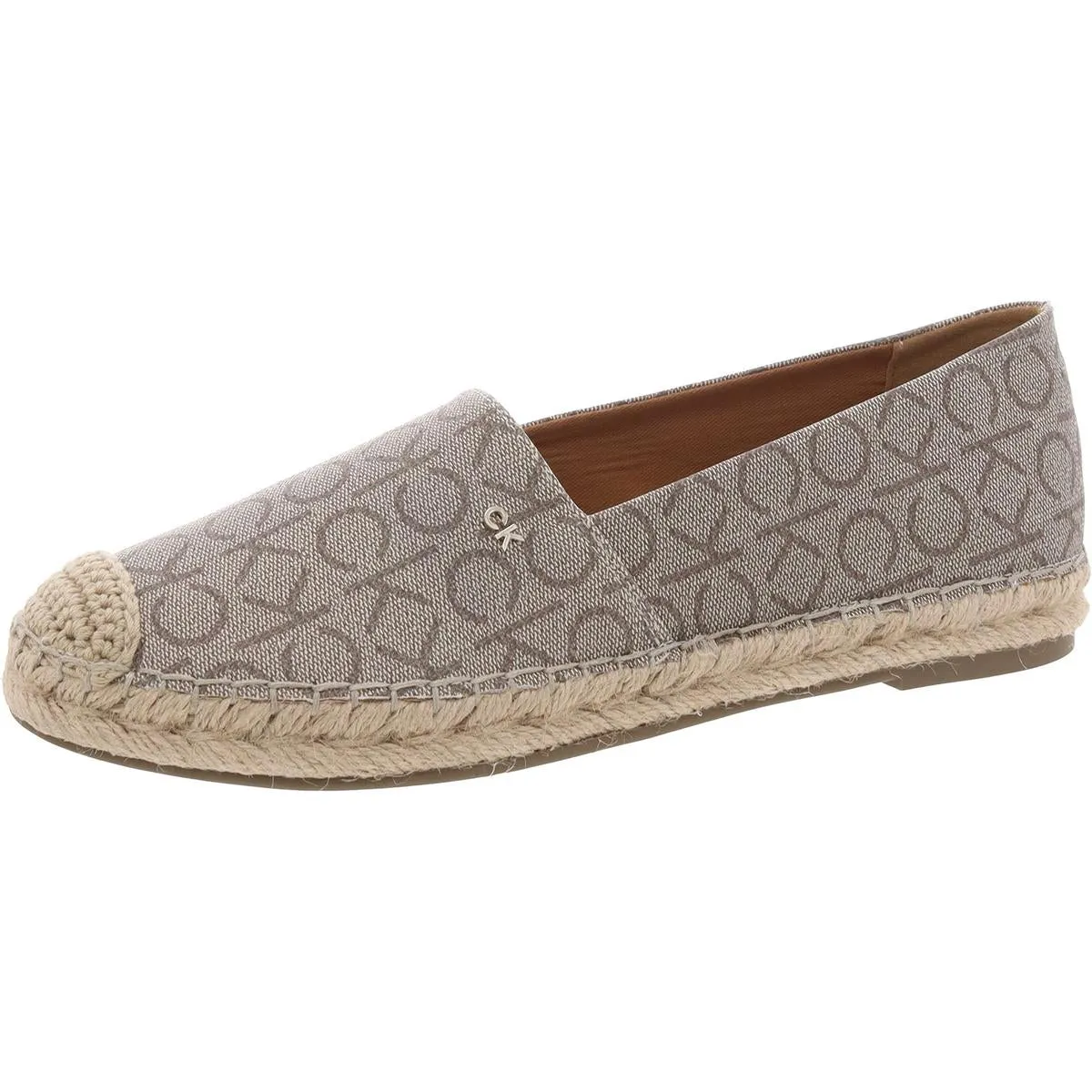 Popular2 Womens Logo Slip On Espadrilles