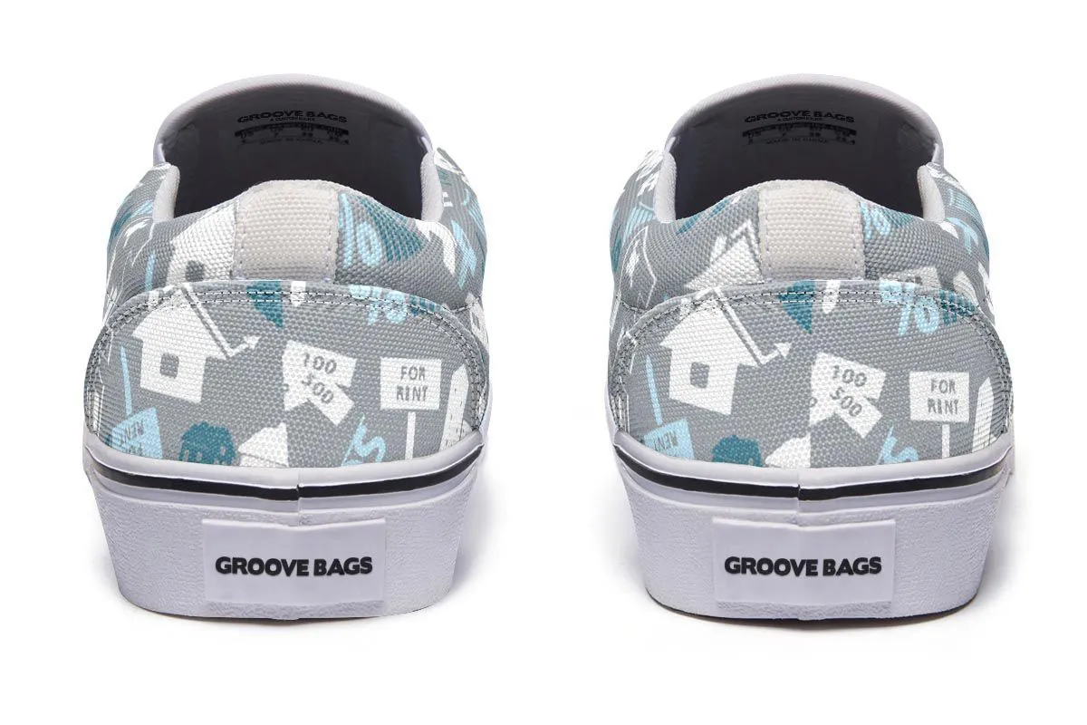Real Estate Sold Slip-On Shoes