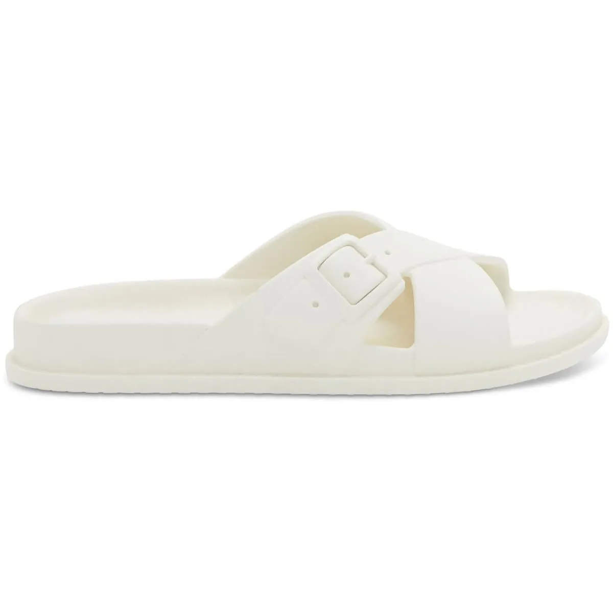 Roseleen Womens Slip On Footbed Slide Sandals