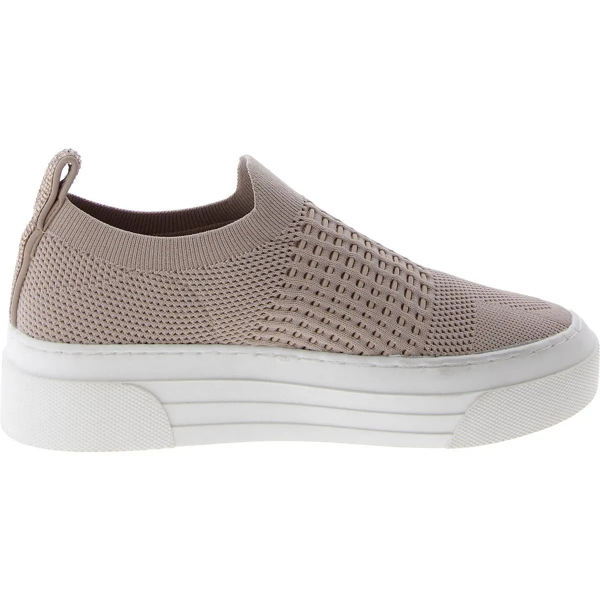 Sabina Womens Knit Laceless Slip-On Sneakers