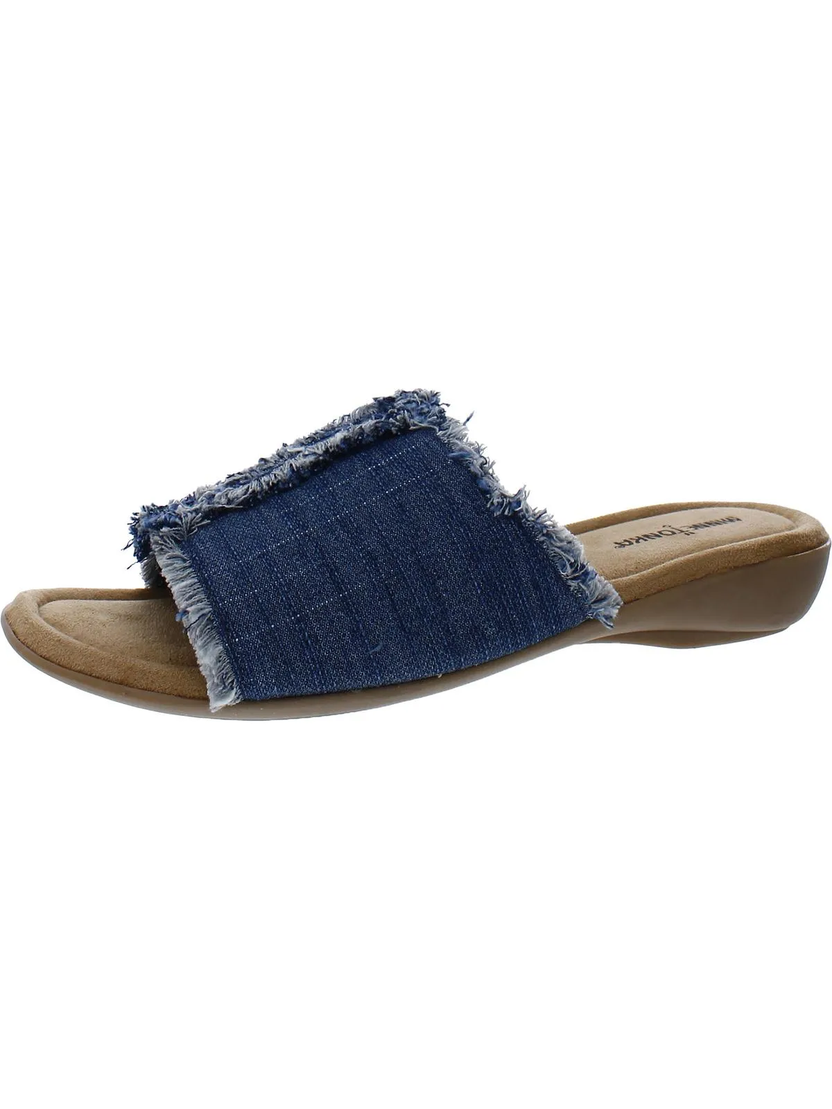 Samara Womens Fringe Slip On Flats