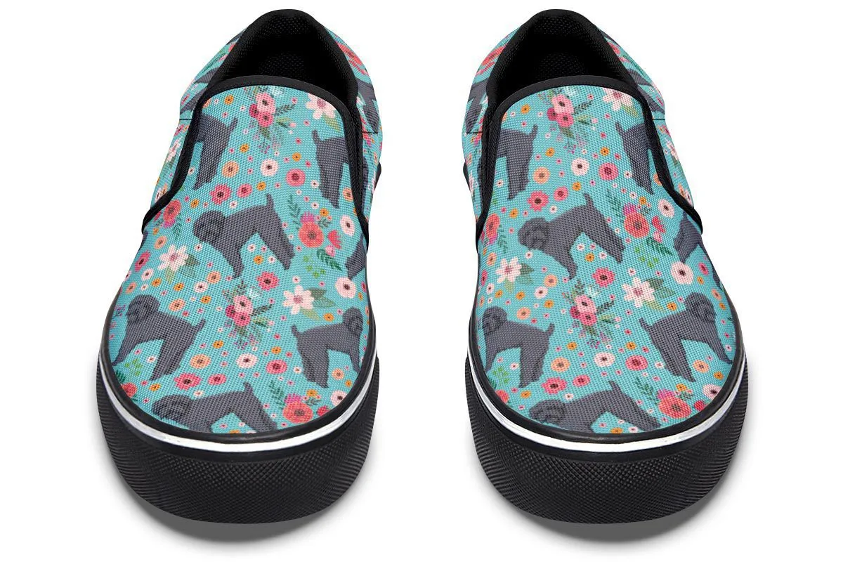 Schnoodle Flower Slip-On Shoes