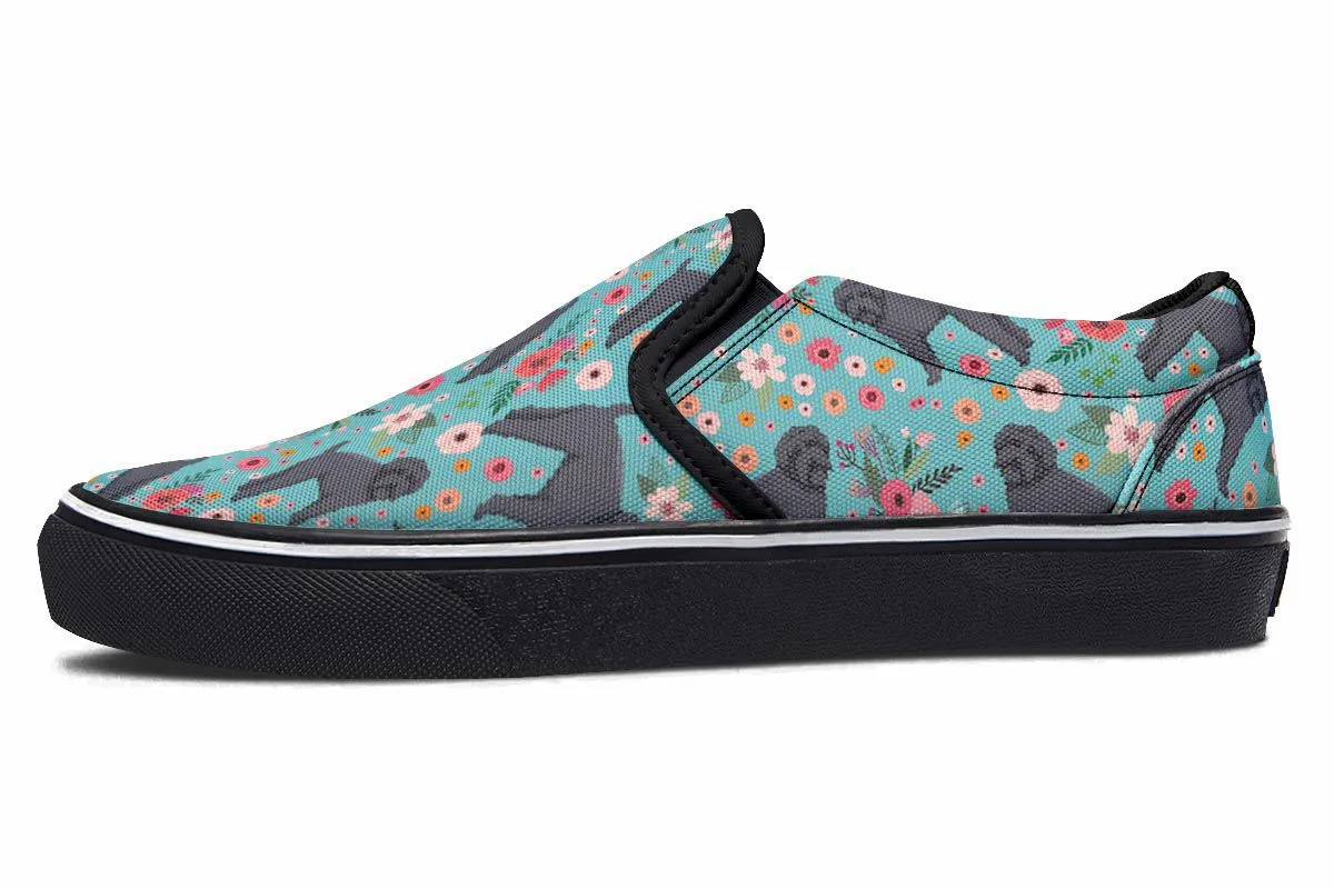 Schnoodle Flower Slip-On Shoes