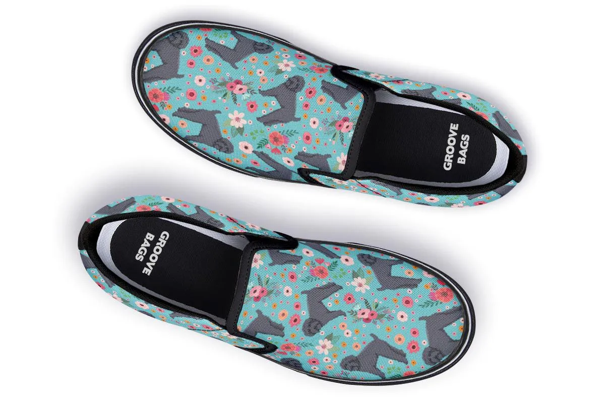 Schnoodle Flower Slip-On Shoes