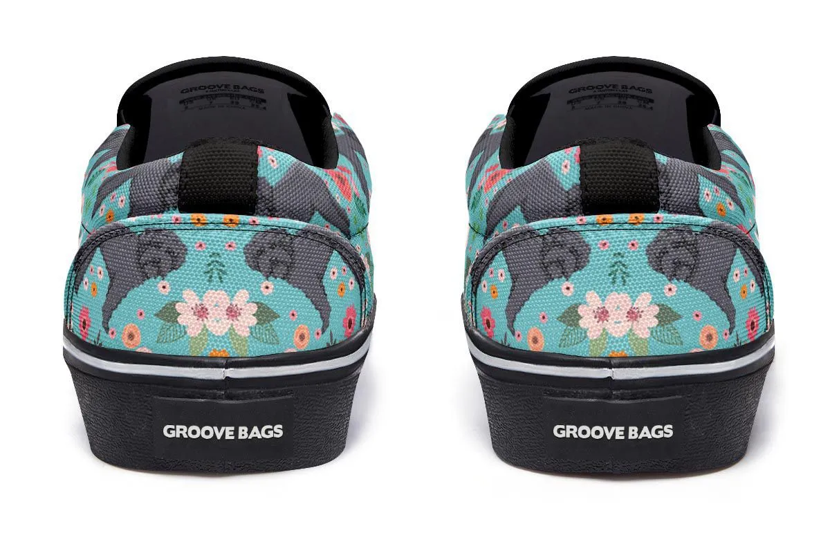 Schnoodle Flower Slip-On Shoes