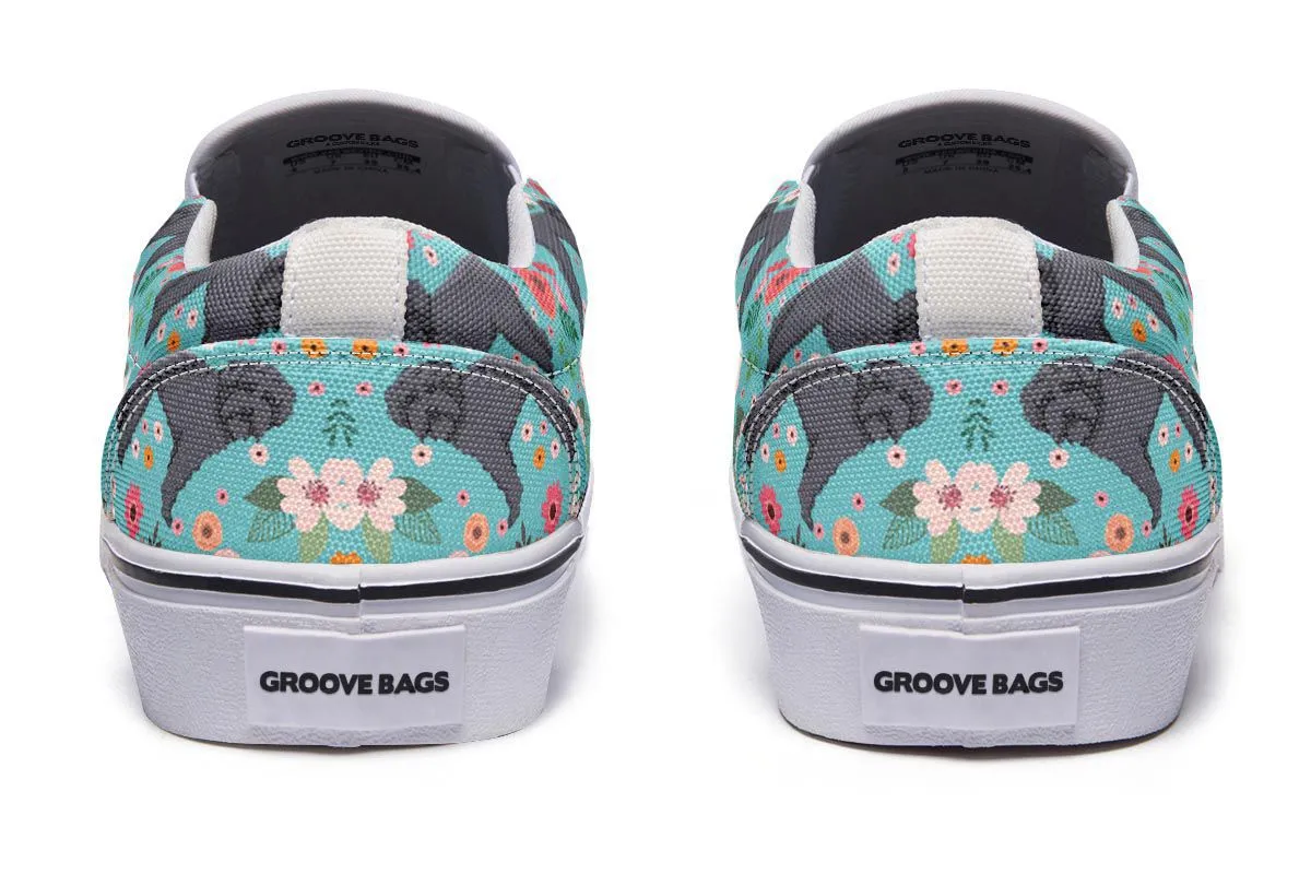 Schnoodle Flower Slip-On Shoes