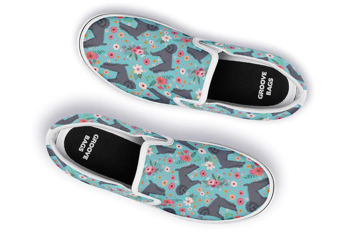 Schnoodle Flower Slip-On Shoes
