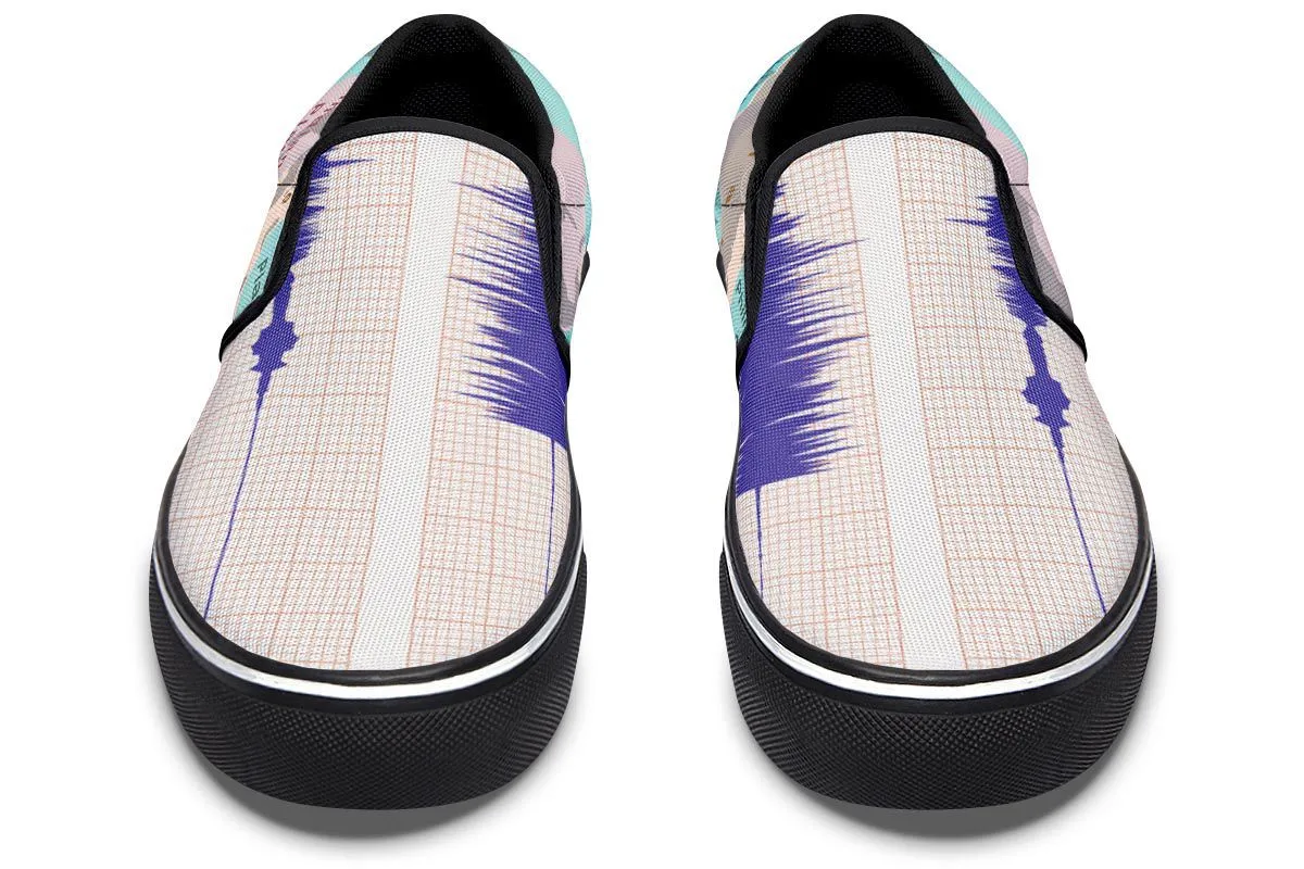 Seismometer Slip-On Shoes