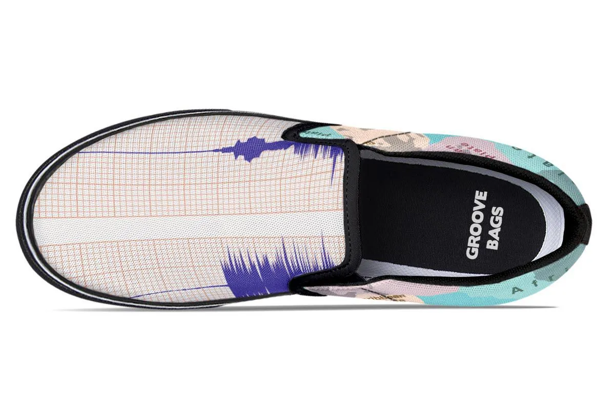 Seismometer Slip-On Shoes