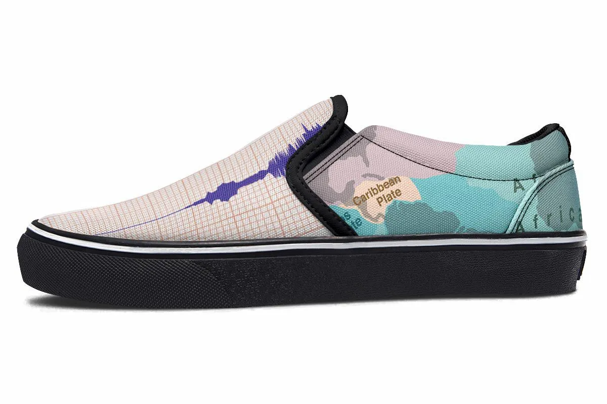 Seismometer Slip-On Shoes