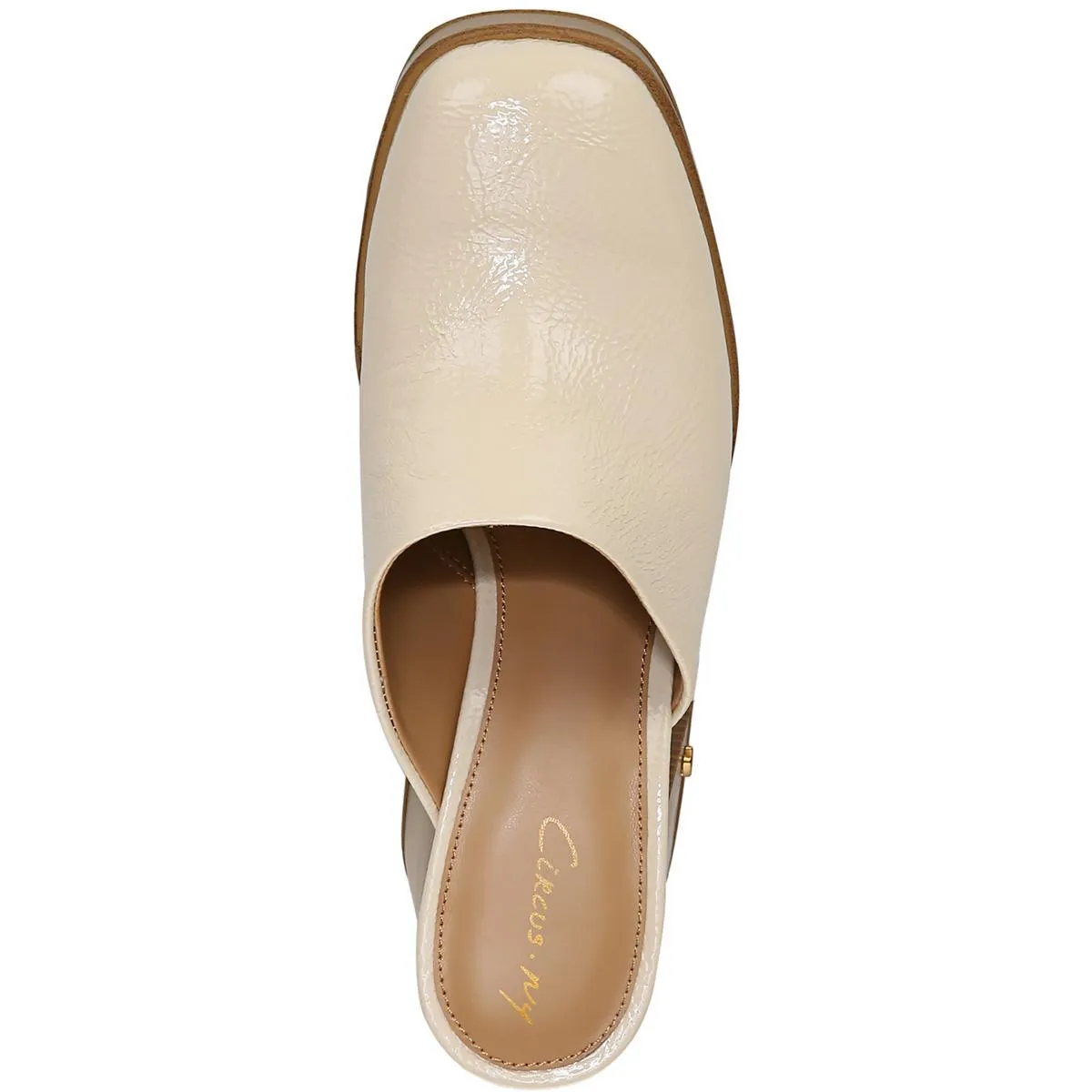 Shay Womens Patent Slip On Clogs