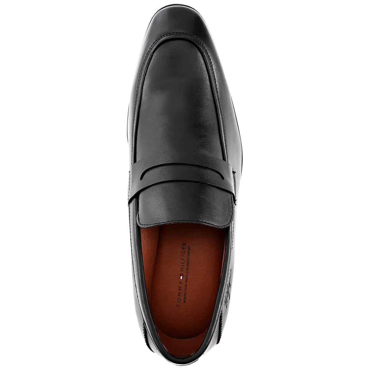 Simol Mens Faux Leather Slip-On Loafers