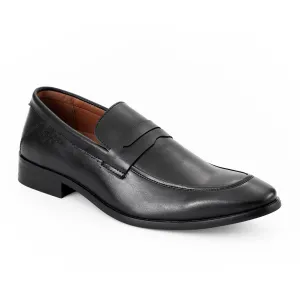 Simol Mens Faux Leather Slip-On Loafers