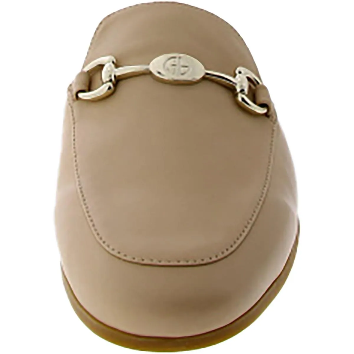 Soleena Womens Leather Slip-On Mules