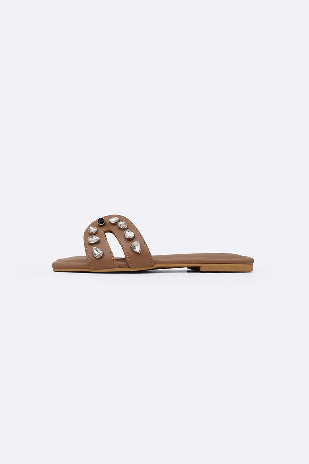 STUDDED CRYSTAL SLIDES