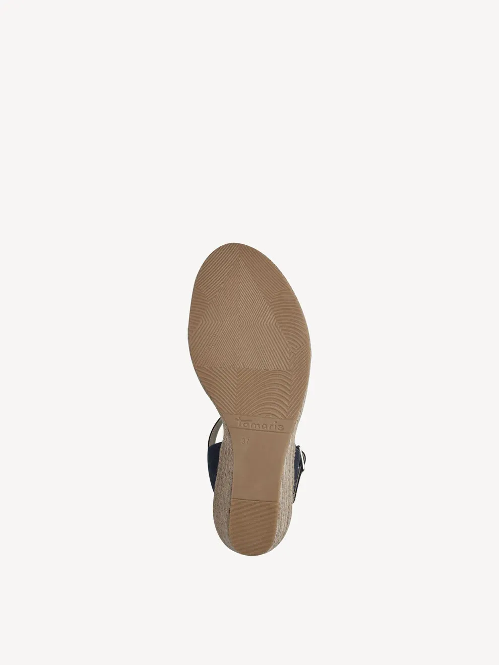 Tamaris Navy Wedge Sandal
