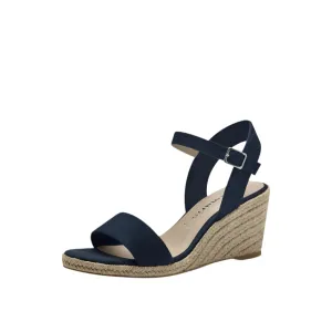Tamaris Navy Wedge Sandal