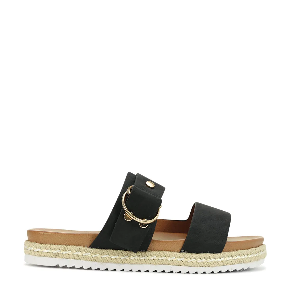 TITAN BUCKLE SLIDE SANDAL