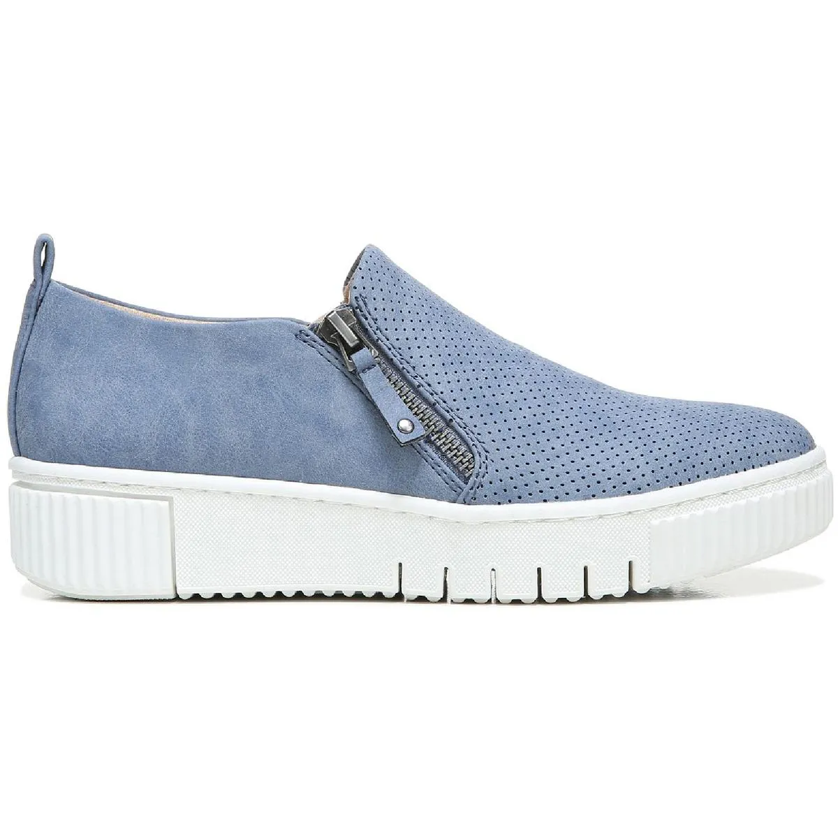 Turner Womens Zipper Slip-On Sneakers