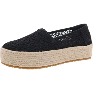 Valencia Womens Ortholite Canvas Slip-On Sneakers