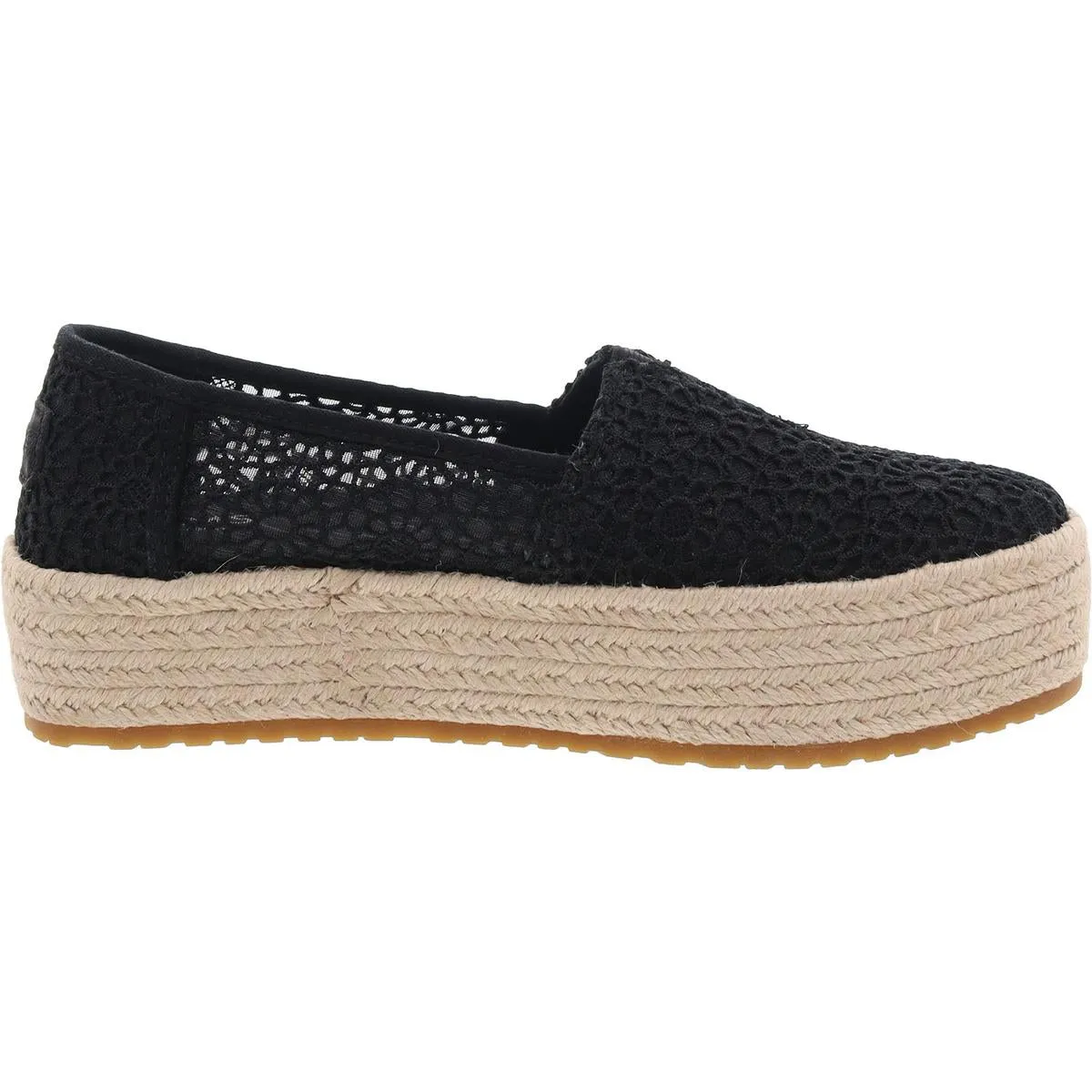 Valencia Womens Ortholite Canvas Slip-On Sneakers