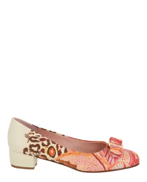 Vara Print Pumps