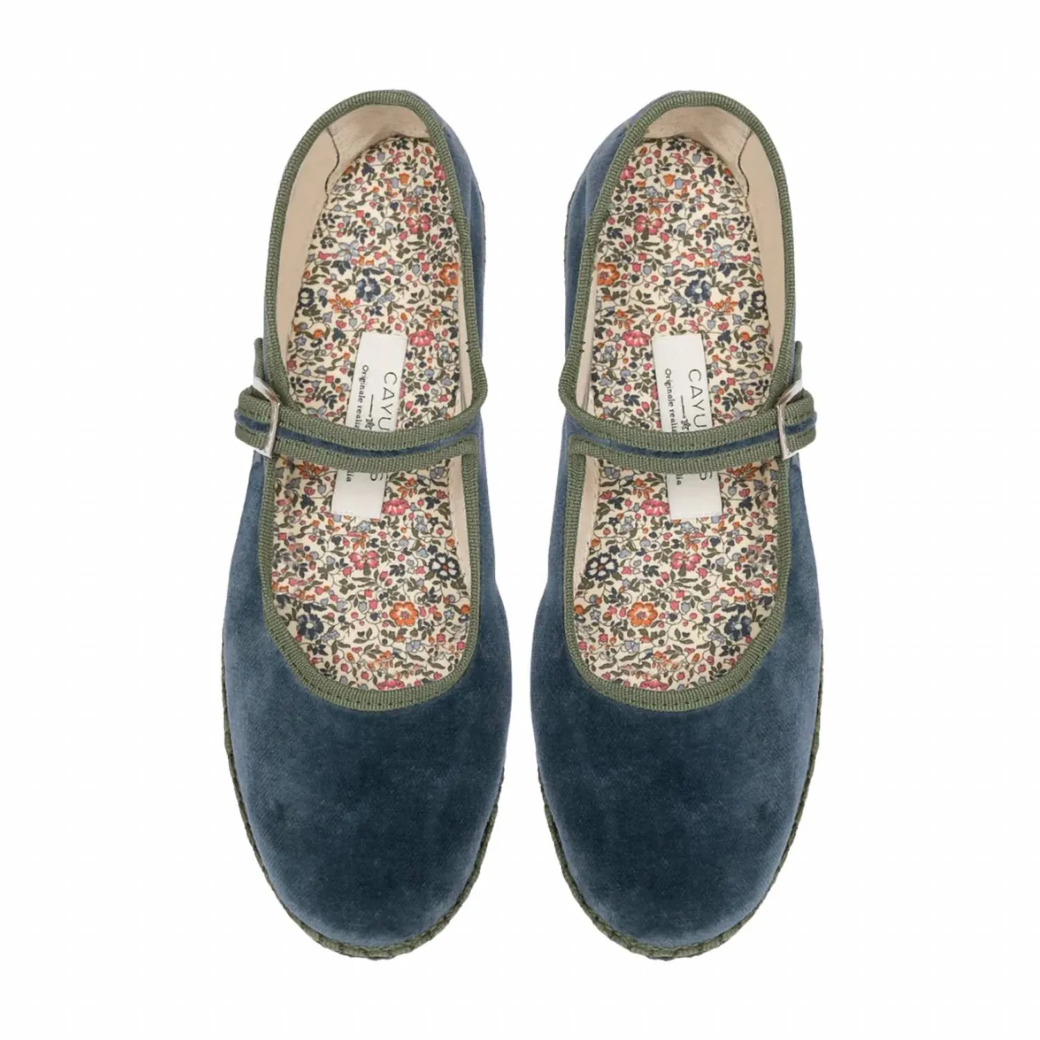 Velvet Mary Jane Shoes